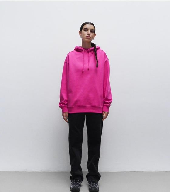 Худи H&M 420414П XL Малиновый