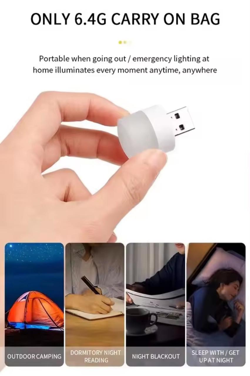 Лампа-ночник с теплым светом USB 3000К (2774282336) - фото 7