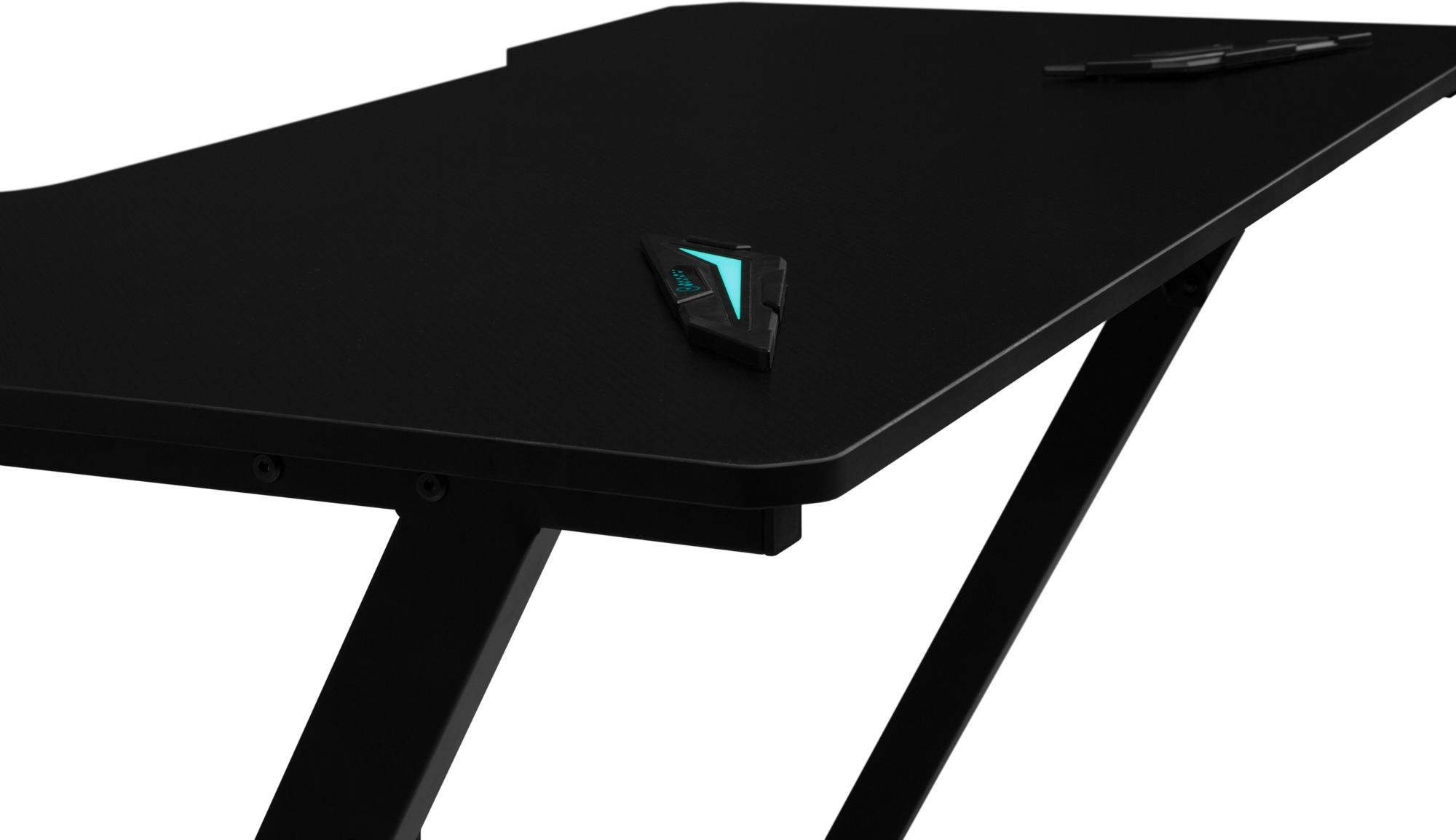 Компьютерный стол GT Racer T-1213 120x60x73 см Black (1518) - фото 12 Компьютерный стол GT Racer T-1213 120x60x73 см Black (1518) - фото 12