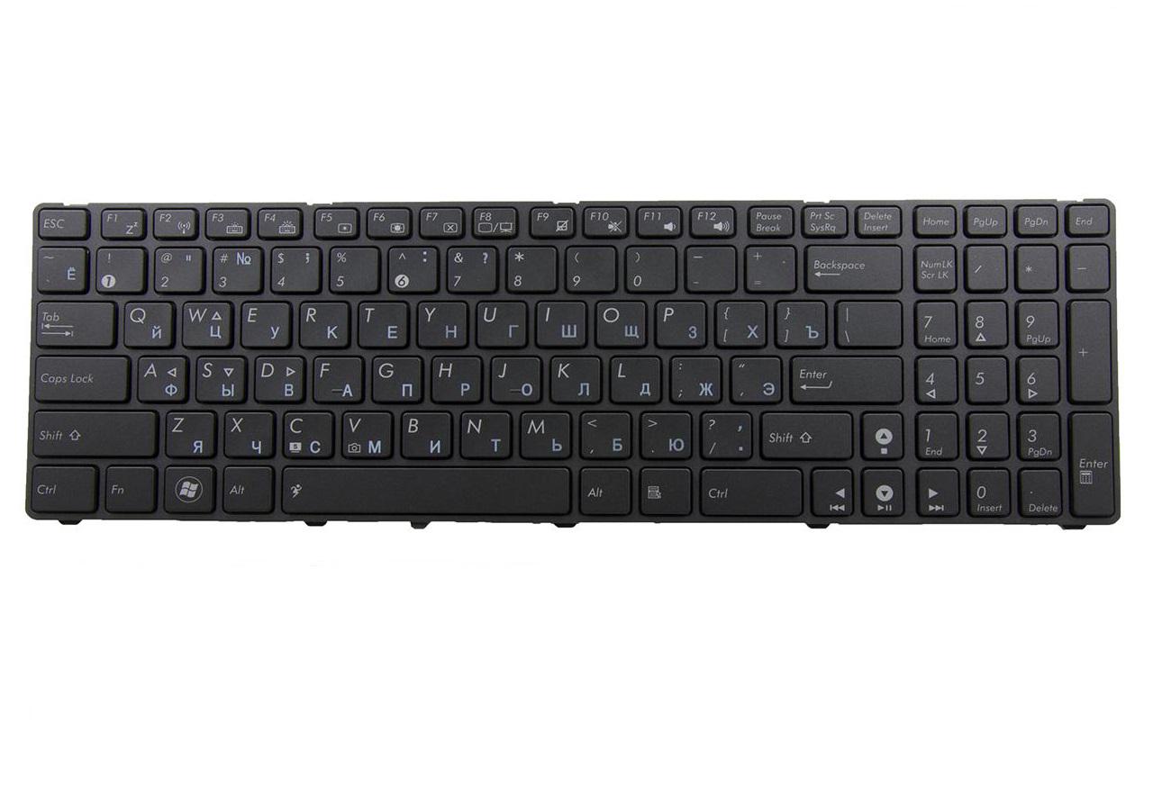 Клавиатура для ноутбука Asus G72 G72 с подсветкой клавиш матовая (04GNV32KRU00)