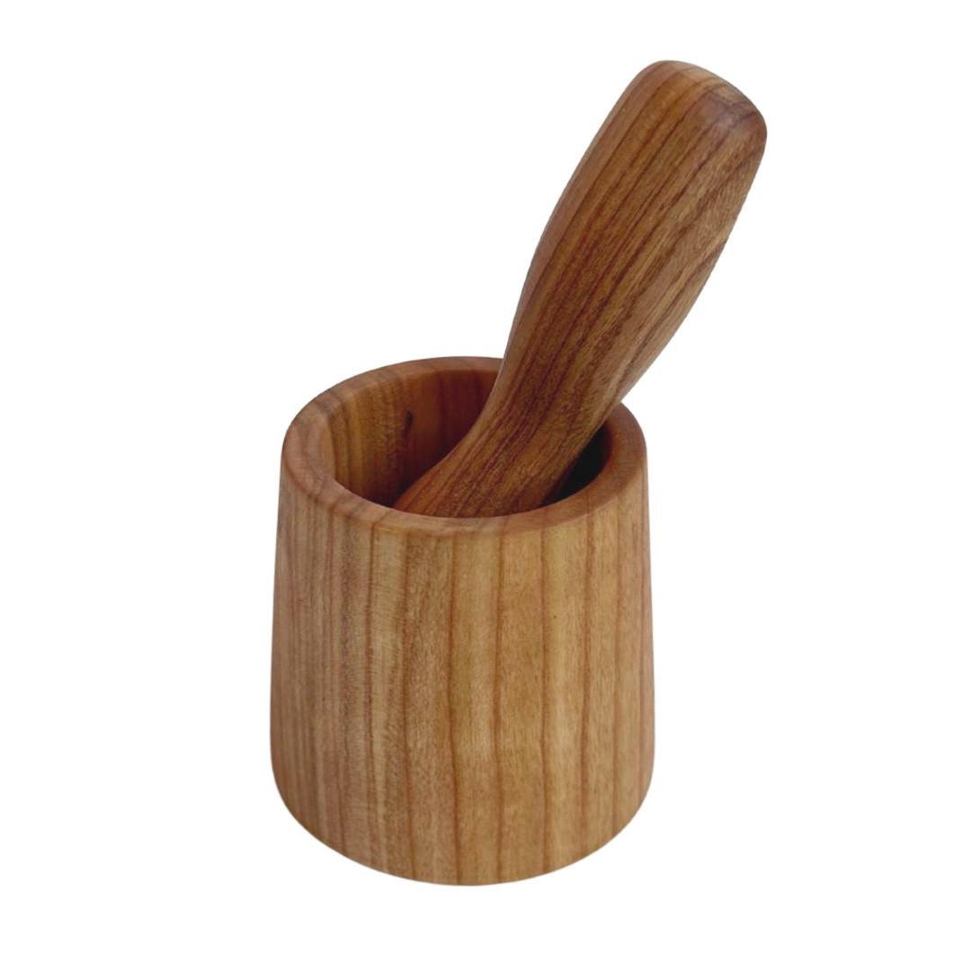 Ступка с пестиком деревянная 8х8 см (2552787402)