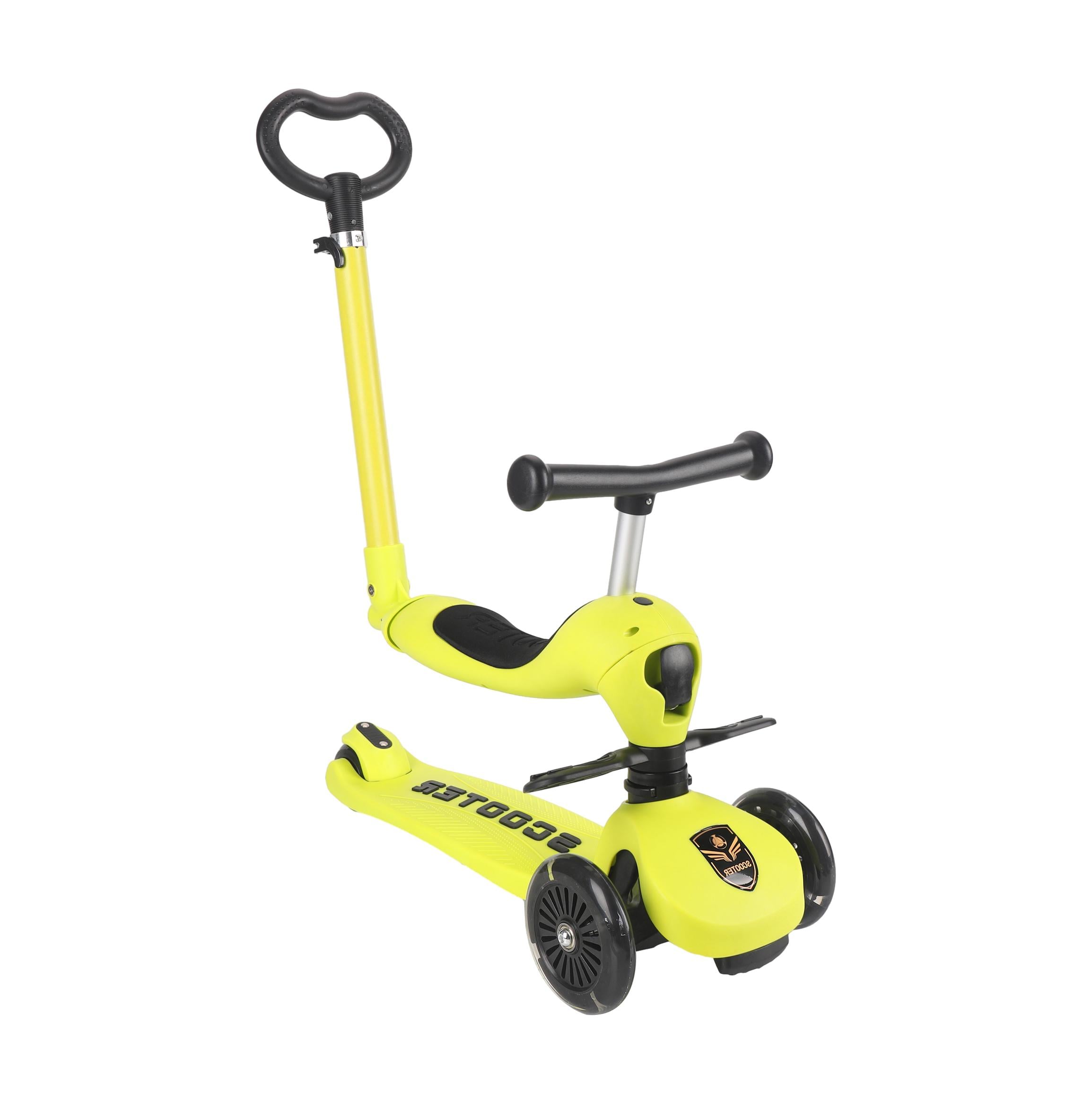 Самокат-трансформер Scooter 3в1 A1 Желтый (ZC-2201Yell)