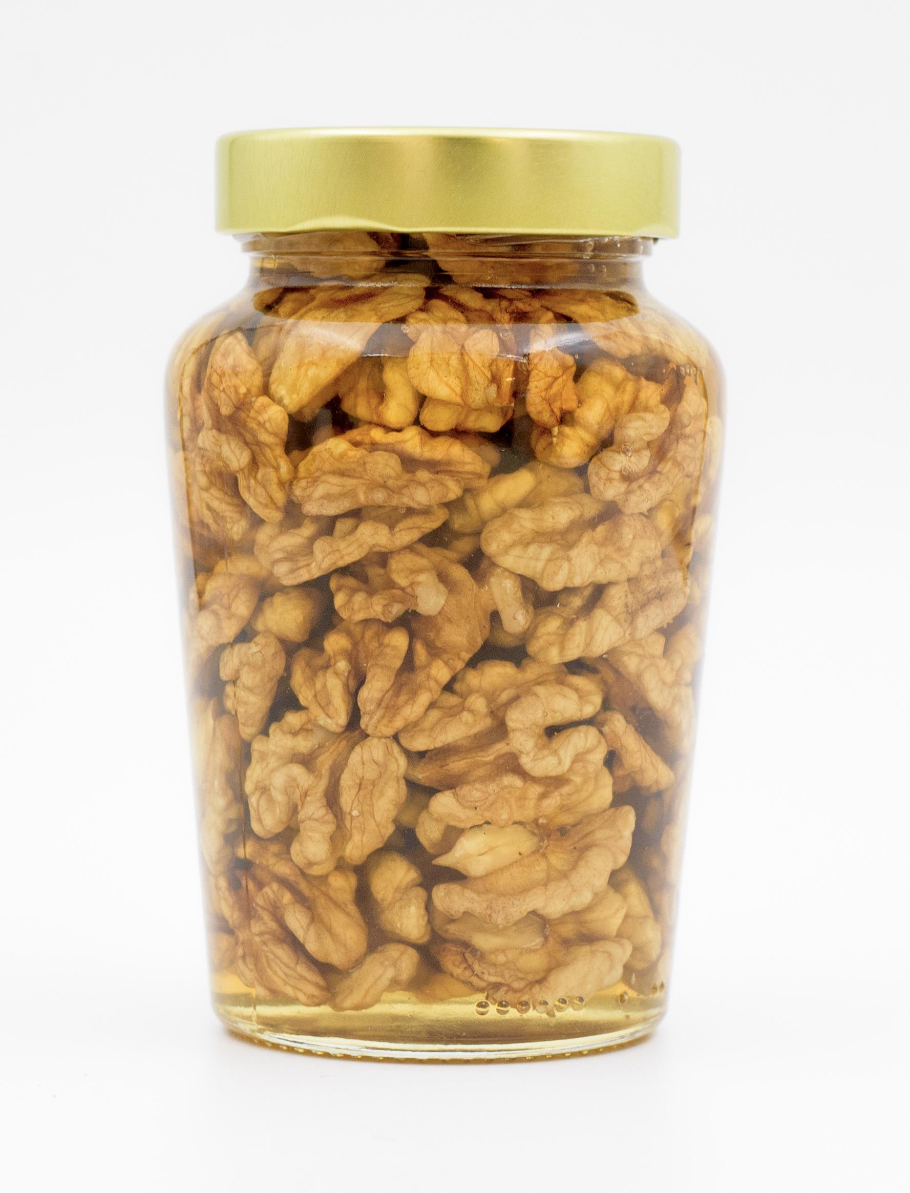 Горіх волоський LOVE HONEY травневий мед без цукру 600 г