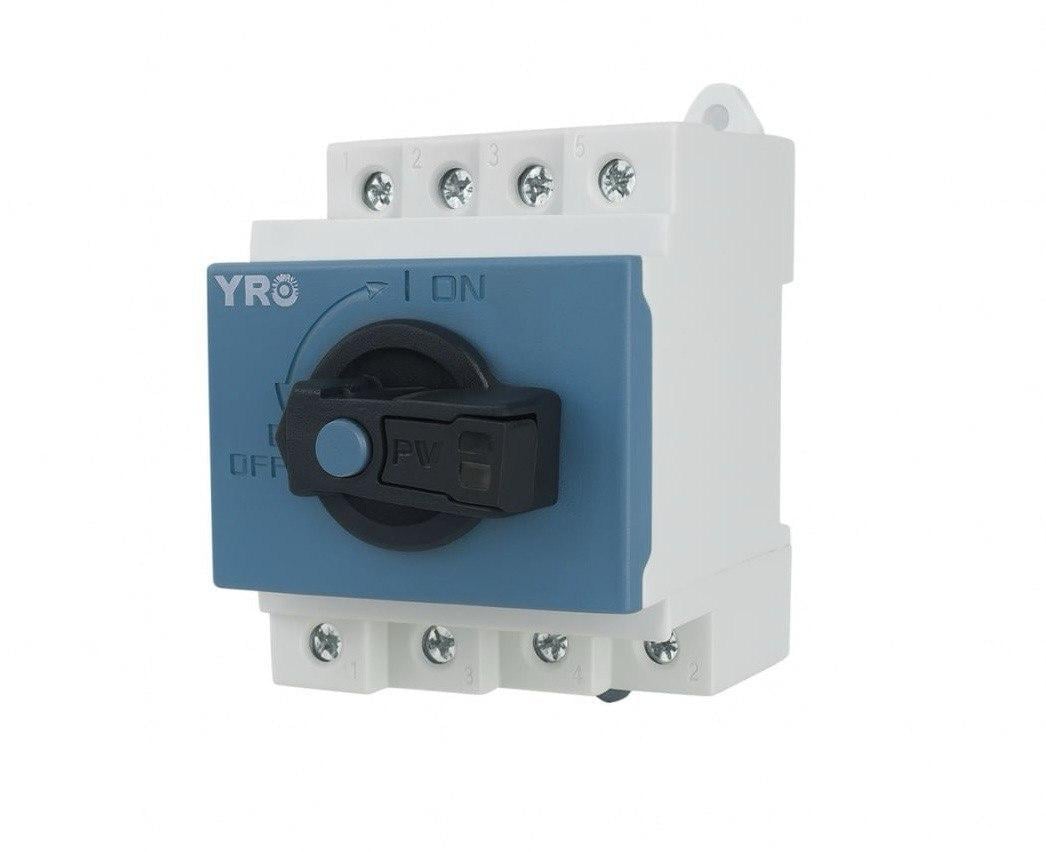 Вимикач навантаження YRO YRDS1DB/N32/4 4P 32A DC1000V (29726018)