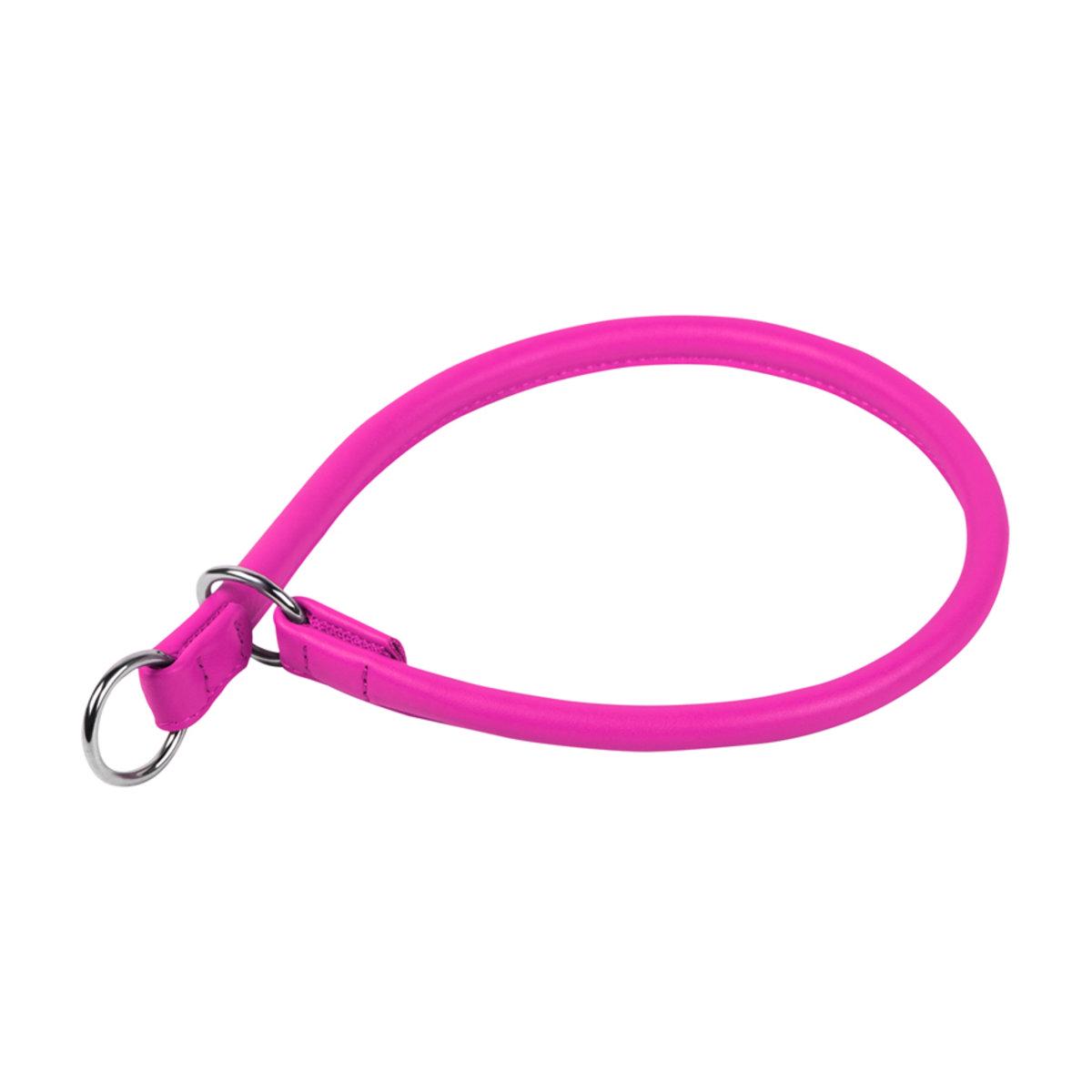 Ошейник-удавка Collar Glamour рывковый 10 мм 45 см Розовый