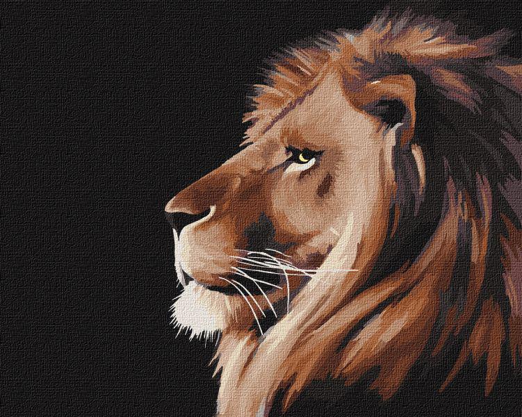 Картина по номерам Королевский взгляд