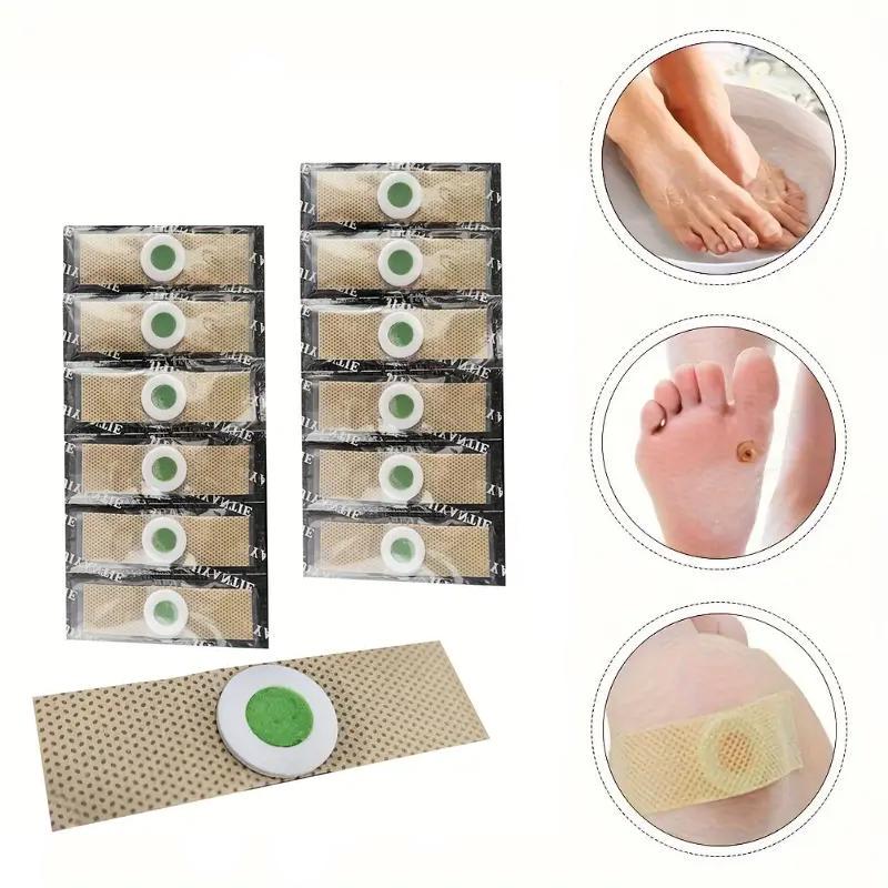 Пластырь от мозолей и натоптышей на растительной основе 12 шт. Бежевый с зеленым (2743174678) - фото 8 Пластырь от мозолей и натоптышей на растительной основе 12 шт. Бежевый с зеленым (2743174678) - фото 8