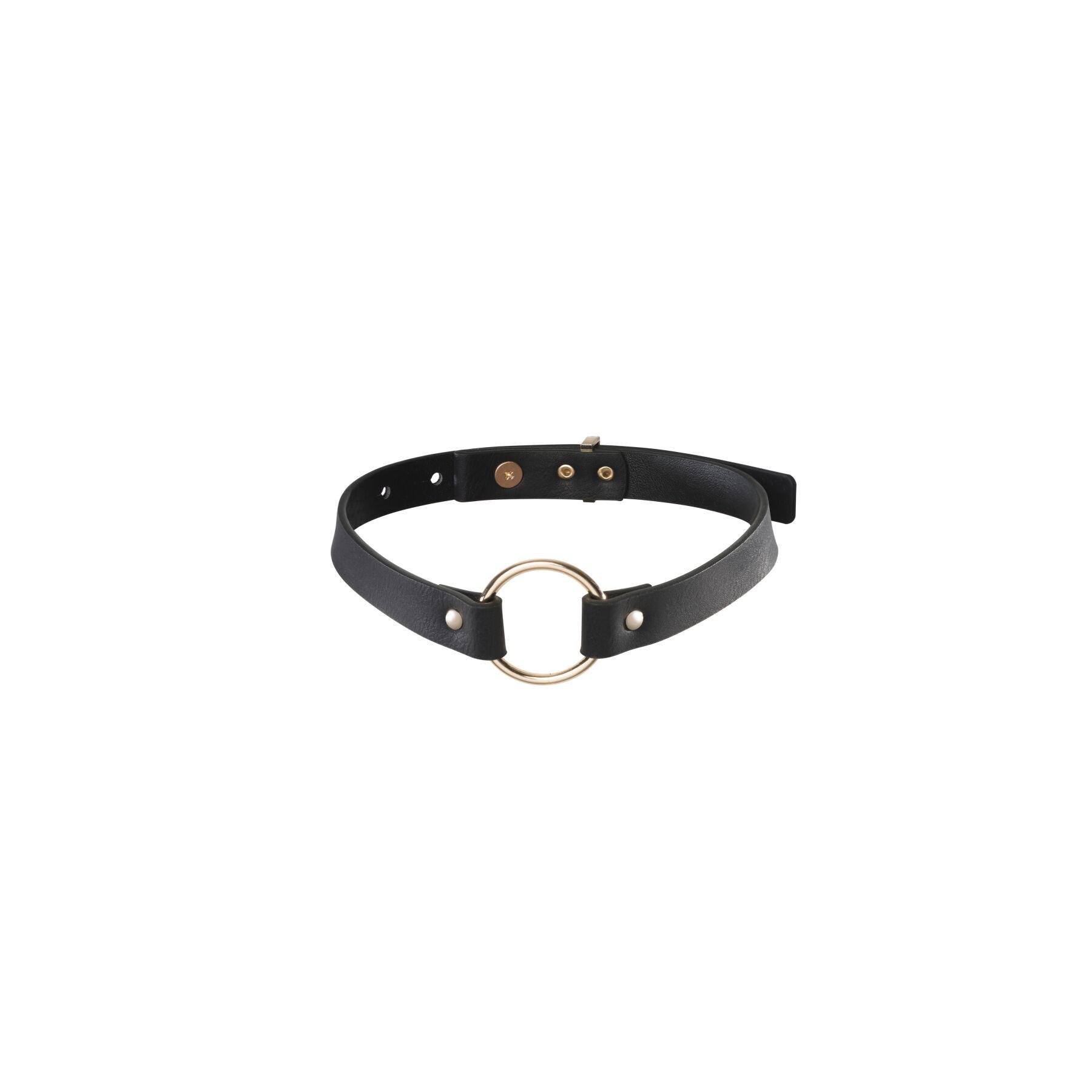 Чокер Bijoux Indiscrets Maze Single Choker из черного золота Black