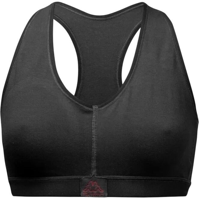 Топ женский Kappa REGGISENO SPORTY C/ETICHETTA LOGO S/M Черный (K2160Nero)