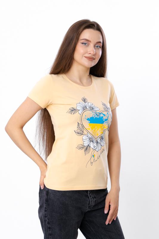 Футболка жіноча Носи Своє р. 42 Жовтий (8188-036-33-У)