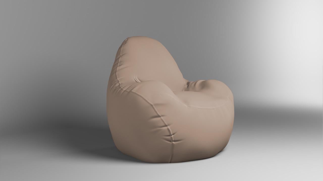 Безкаркасне крісло-мішок SkyPuff Relax 600D.PU.WR 293 оксфорд 100 см Капучіно (2695830288) Безкаркасне крісло-мішок SkyPuff Relax 600D.PU.WR 293 оксфорд 100 см Капучіно (2695830288)