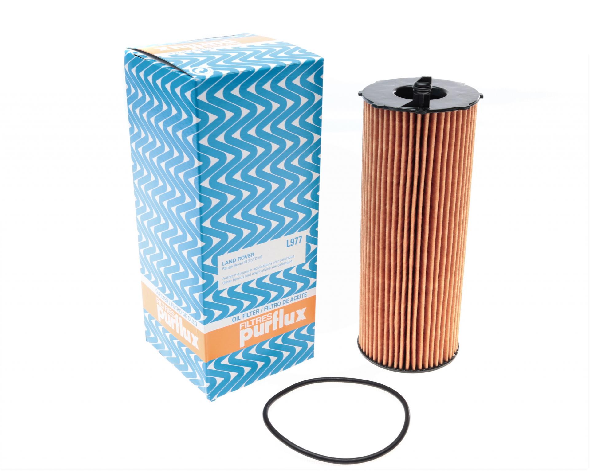 Фильтр масляный PURFLUX для Land Rover Range Rover 3,6TD 06-13- (L977)