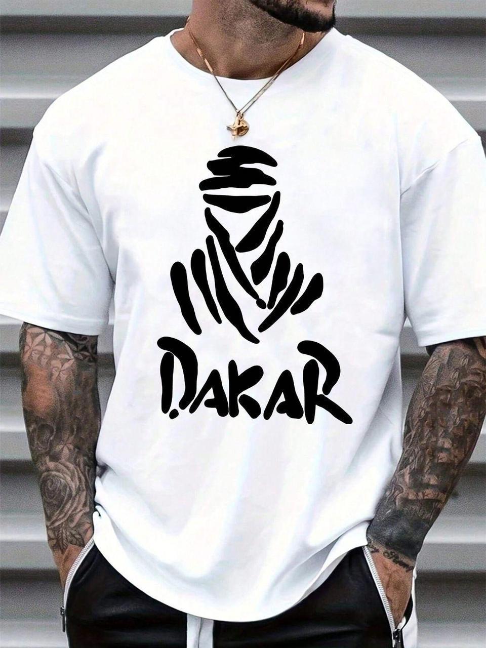 Футболка мужская с принтом Pin-000-1000 повседневная XL Белый (2664093774)