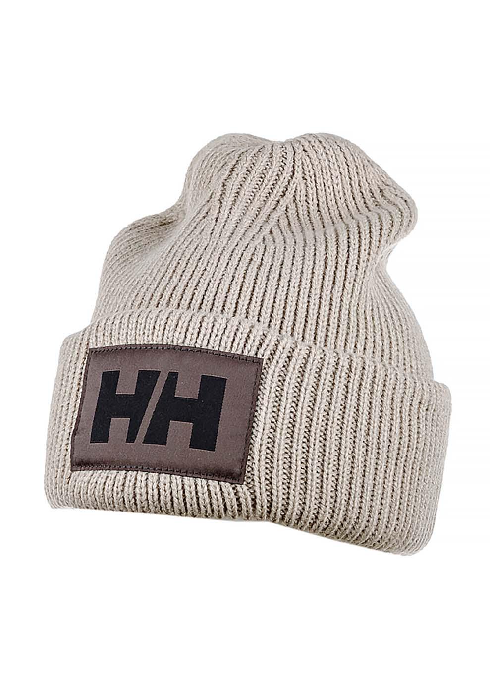 Шапка мужская Helly Hansen BOX BEANIE One size Бежевый (7d53648-885 One size) - фото 1