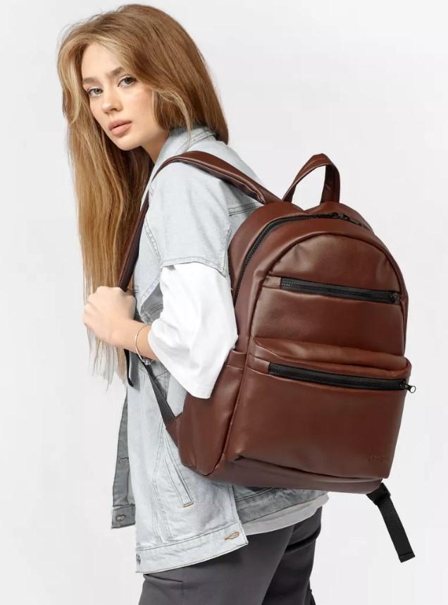 Рюкзак женский Sambag Zard LKTn Шоколадный (25058020)