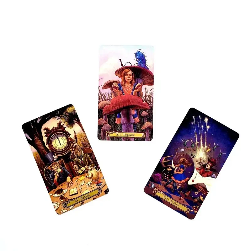 Карты Таро Страна чудес Барбара Мур 78 карт - фото 2 Карты Таро Страна чудес Барбара Мур 78 карт - фото 2