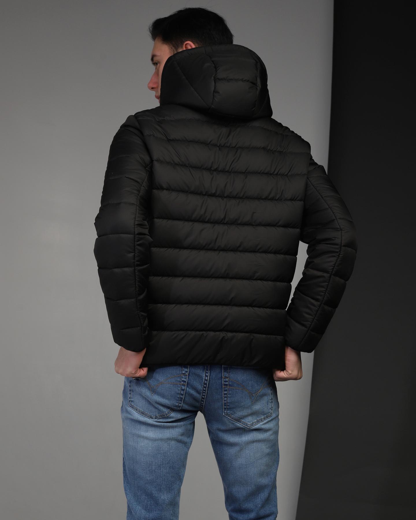 Куртка чоловіча James весняно-осіння S Чорний (26478) - фото 2 Куртка чоловіча James весняно-осіння S Чорний (26478) - фото 2