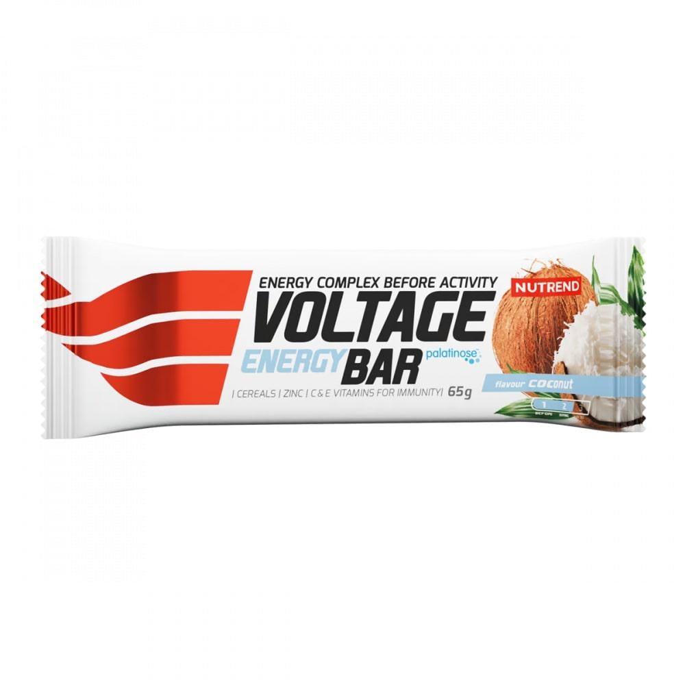 Энергетический батончик NUTREND Voltage Energy Bar Кокос 65 г