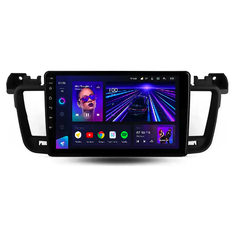Автомагнитола штатная Teyes для Peugeot 508 2011-2018 Android СС3 6/128G 360°