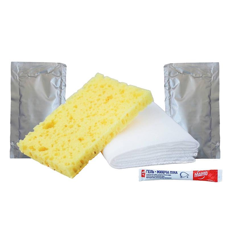 Сухой душ одноразовый МАМО с двумя саше воды (MM04) - фото 3