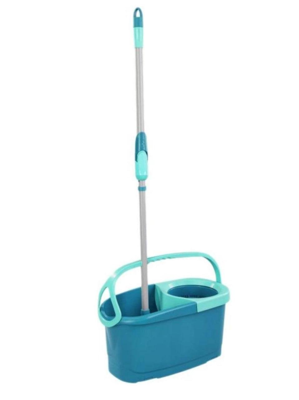 Набор для уборки Leifheit швабра и ведро с отжимом - фото 2 Набор для уборки Leifheit швабра и ведро с отжимом - фото 2