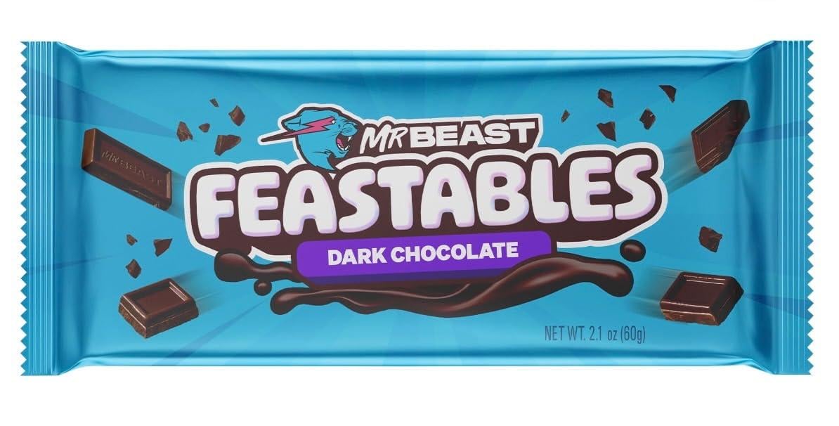 Шоколад Feastables Mr Beast Bar Dark 60 г (frsdbfgbdf)