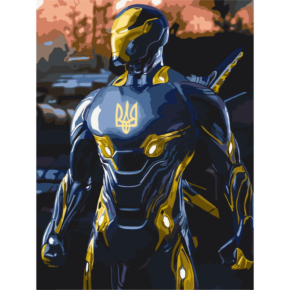 Картина по номерам Bambi Железный патриот 30х40 см (10382-NN)