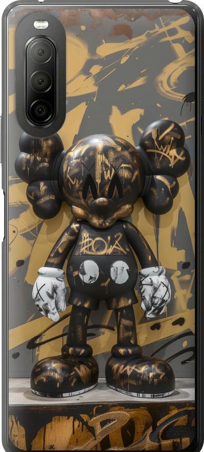 Чехол на Sony Xperia 10 II Bronze kaws (6097u-2528-42517) Чехол на Sony Xperia 10 II Bronze kaws (6097u-2528-42517)