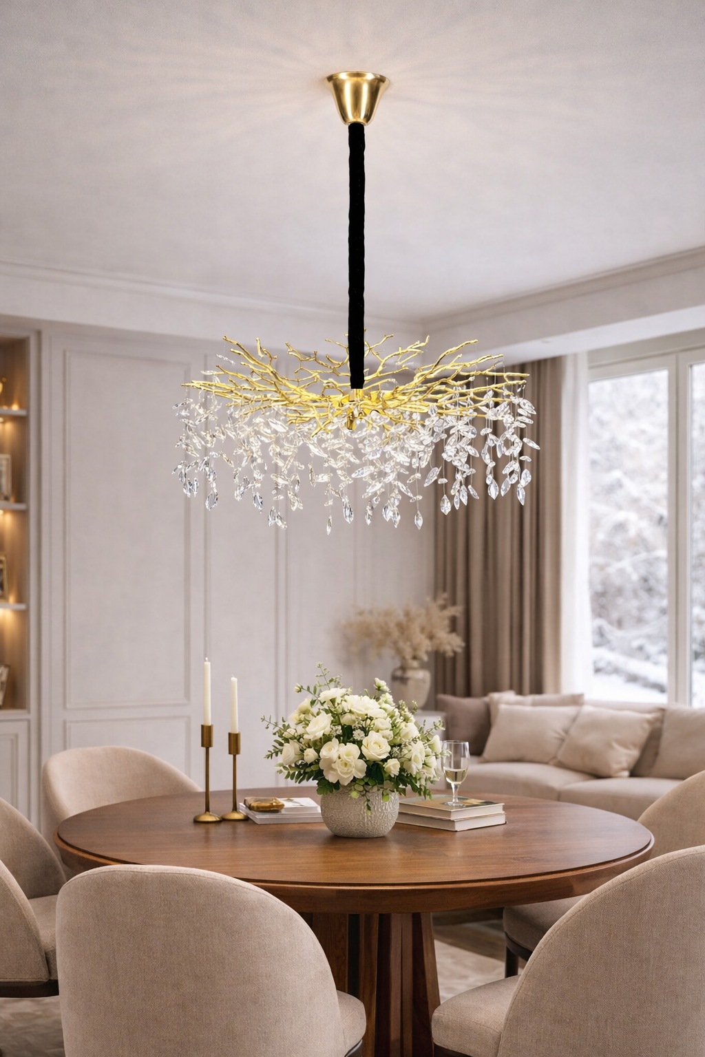 Люстра Luxury Branch Crystal G9 220V х 10 шт. (20292/760GD)