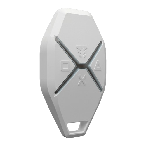 Брелок для керування системою охорони Tiras X-Key дальність до 1200 м 4 кнопки 868 МГц White (95b2173c) - фото 3 Брелок для керування системою охорони Tiras X-Key дальність до 1200 м 4 кнопки 868 МГц White (95b2173c) - фото 3