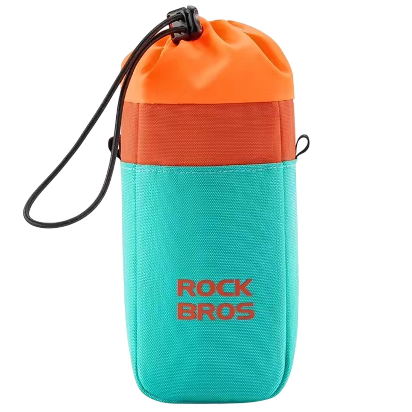Велосумка для фляги ROCKBROS HF15 Бирюзовый/Оранжевый (RB-HF15-5266)