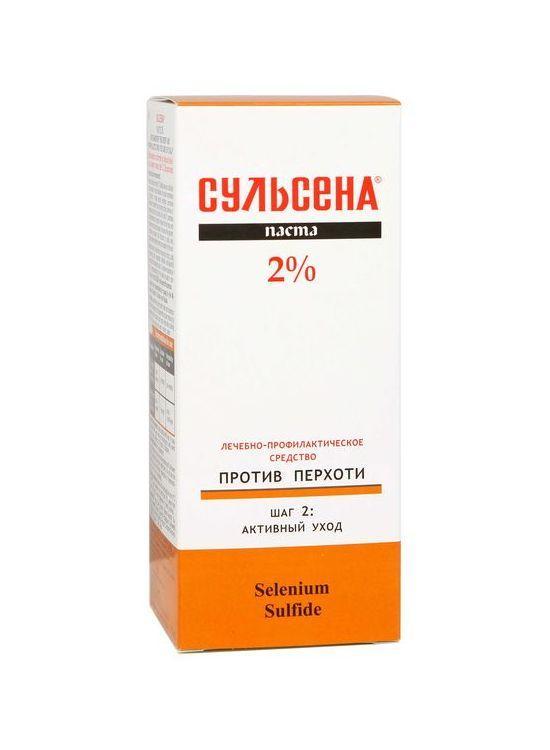 Паста лікувально-профілактична Сульсена 2% проти лупи 75 мл