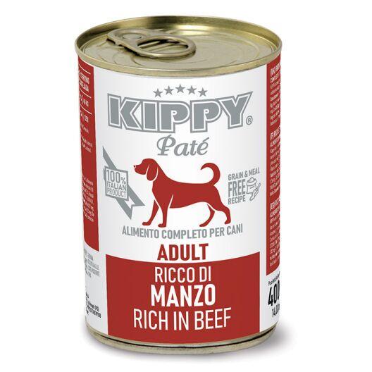 Корм влажный KIPPY Pate Dogs Beef для взрослых собак с говядиной в виде паштета 400 г (1965)