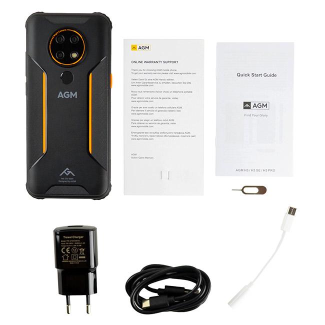 Смартфон AGM H3 4/64Gb Black - фото 3 Смартфон AGM H3 4/64Gb Black - фото 3