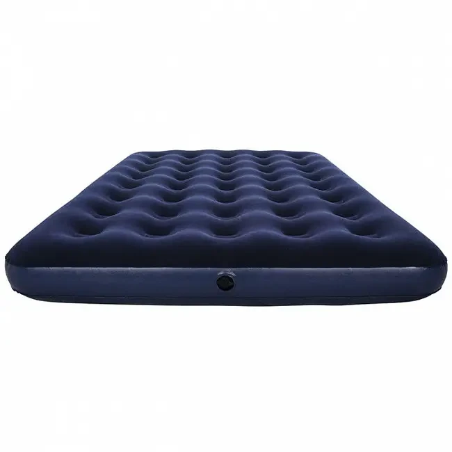 Матрас надувной двухместный Avenli Flocked Air Bed Twin 191х99х22 см Синий (15031046) - фото 2