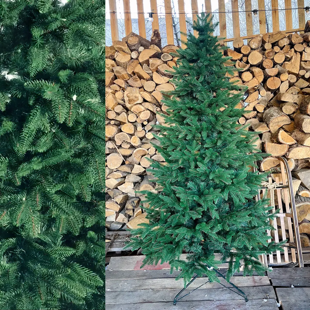 Елка искусственная HVOYA литая Classic Mix 220 см Зеленый (210/220/G) - фото 5 Елка искусственная HVOYA литая Classic Mix 220 см Зеленый (210/220/G) - фото 5