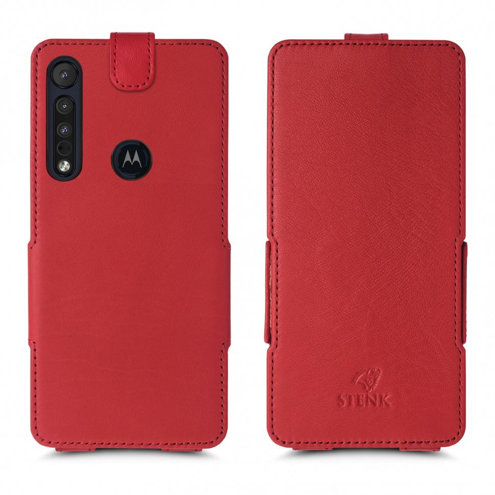 Чехол флип Stenk Prime для Motorola One Macro Красный (65401)