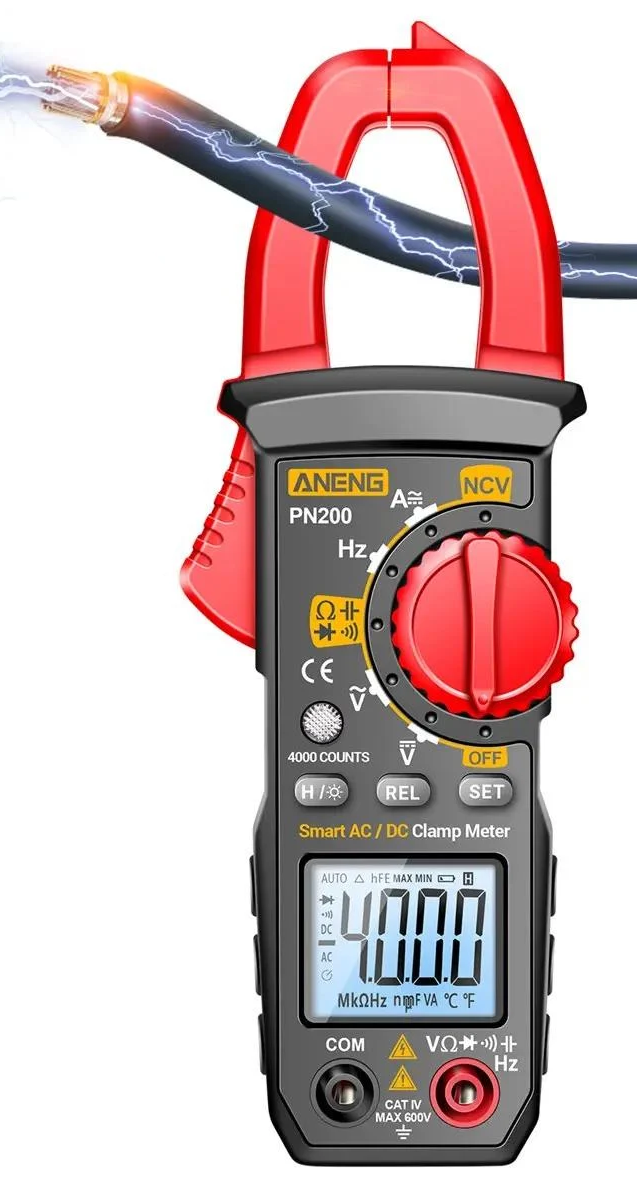 Мультиметр кліщі ANENG PN200 600А постійного струму (778895)