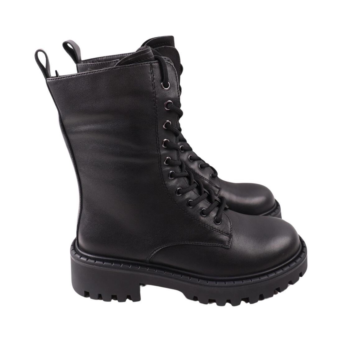 Ботинки женские Melanda натуральная кожа р. 37 Черный (245-23DHC)