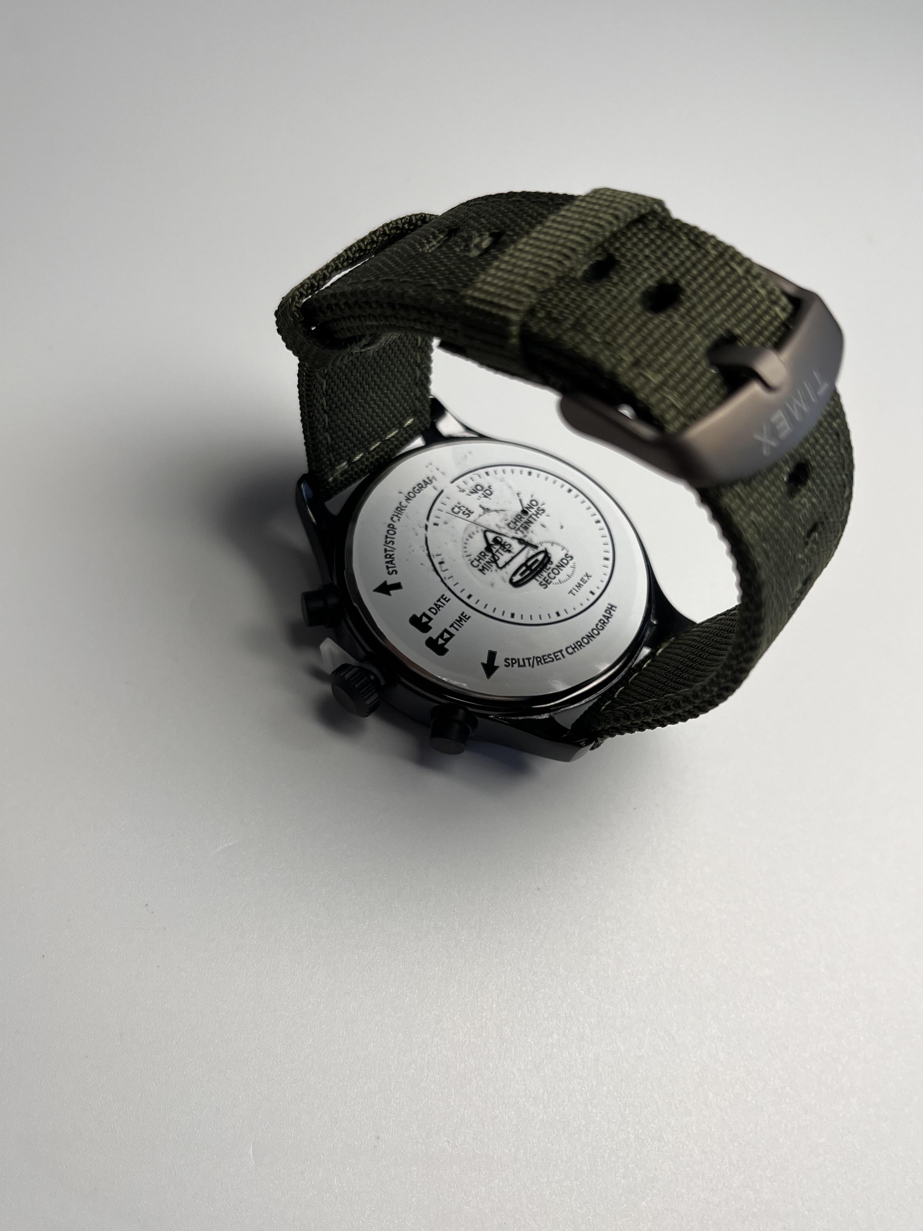 Наручний годинник чоловічий Timex TW-4B10300 Expedition спортивний 42 мм Чорний/Зелений (21490580) - фото 6