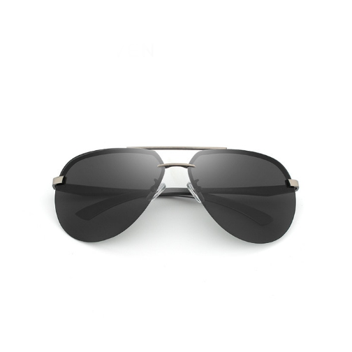 Фирменные солнцезащитные очки Авиаторы с поляризованными линзами N7413 KINGSEVEN DESIGN Черный