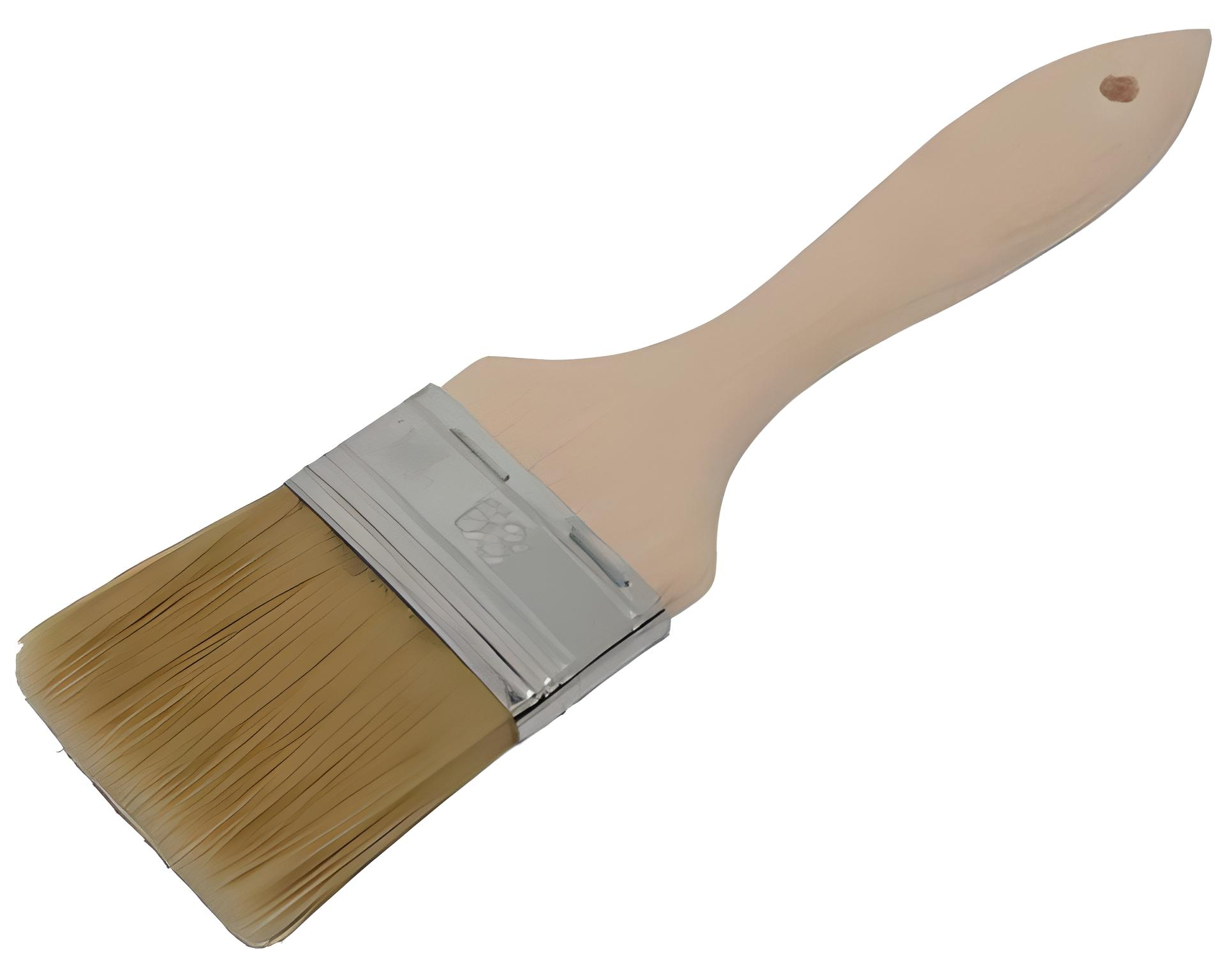 Кисть флейцевая Евро нейлон 63 мм