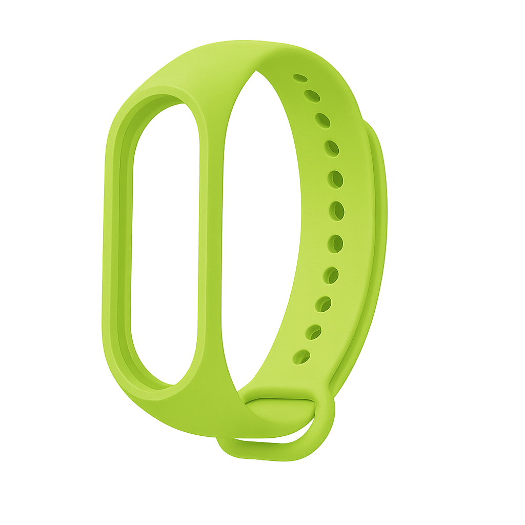 Ремешок для Xiaomi Mi Band 3/4 силиконовый Lime Green (2525092220)