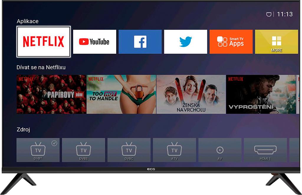 Телевизор ECG 50 US02T2S2 Smart LED TV - фото 3