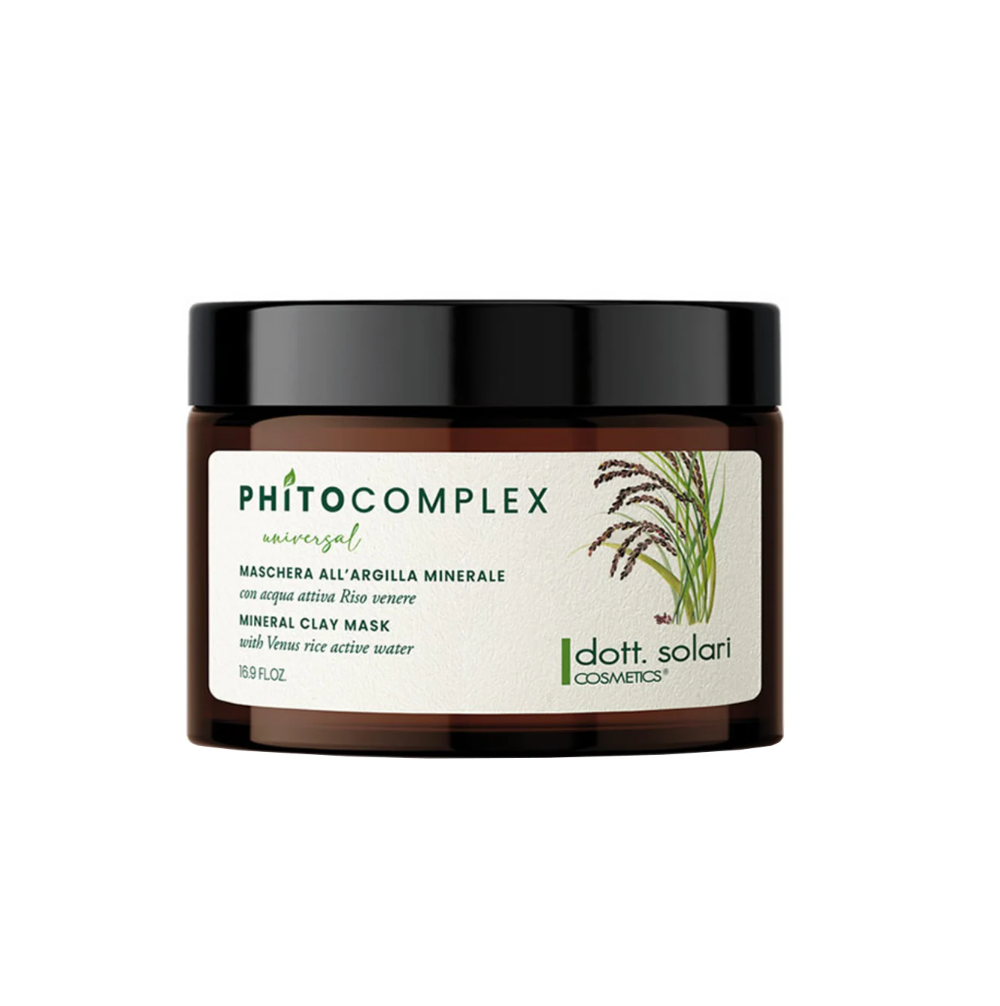 Маска з мінеральною глиною Dott.Solari Phitocomplex Universal Mineral Clay Mask 500 мл Маска з мінеральною глиною Dott.Solari Phitocomplex Universal Mineral Clay Mask 500 мл