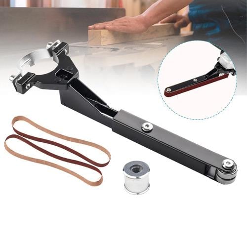 Насадка-гриндер на болгарку M10 M14 ленточная шлифовальная для УШМ 53х2 см (928126) - фото 3