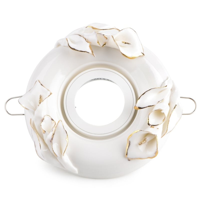 Світильник точковий Brille HDL-CY3 WH/G (36-005)