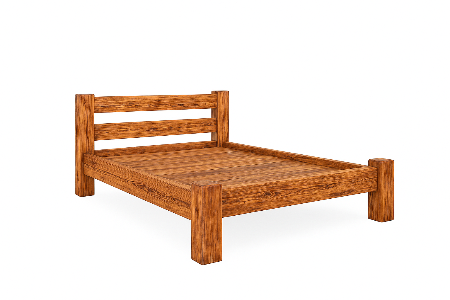 Кровать с натурального дерева сосна 2000х1600х350 мм Коричневый (LD26577963) Кровать с натурального дерева сосна 2000х1600х350 мм Коричневый (LD26577963)