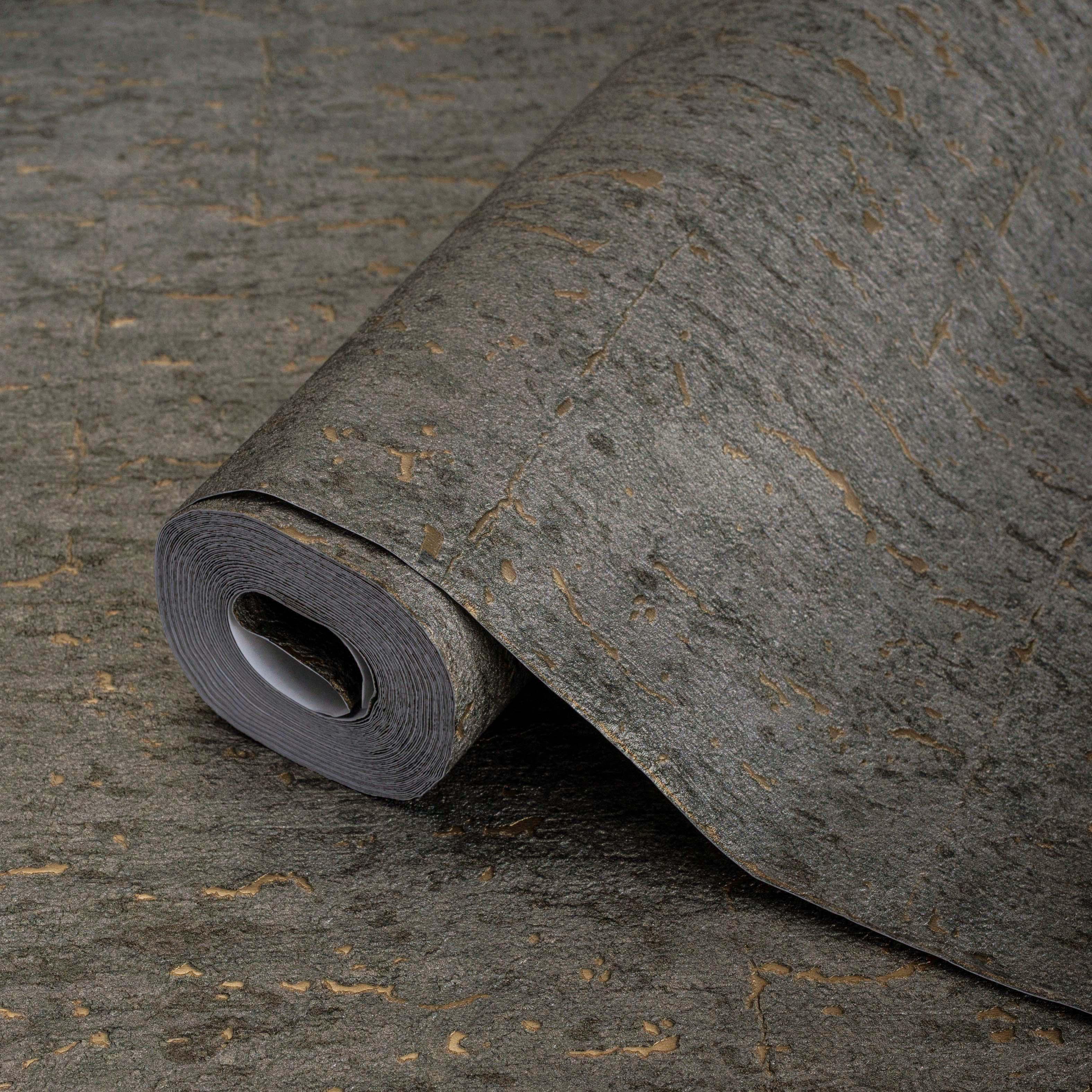 Обои виниловые AdaWall Indigo текстурированные с однотонным рисунком на флизелиновой основе (4701-9)