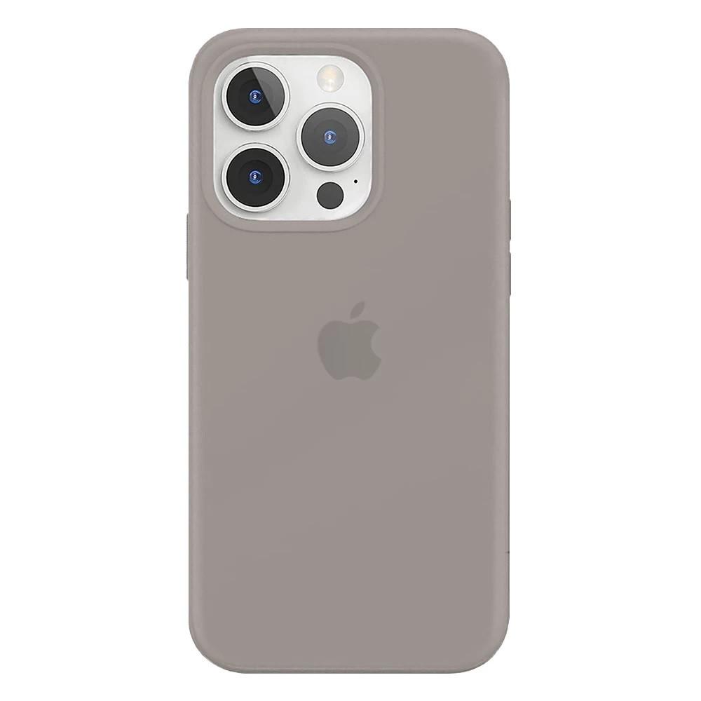 Силиконовый Чехол Накладка Silicone Case для iPhone 13 Pro Max Pebble Силиконовый Чехол Накладка Silicone Case для iPhone 13 Pro Max Pebble